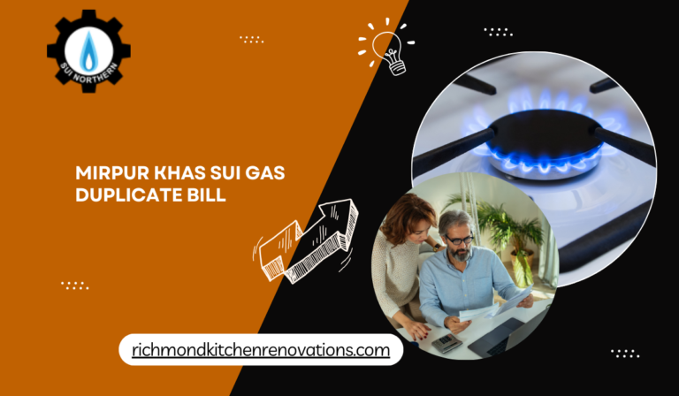 Mirpur Khas Sui Gas Duplicate Bill